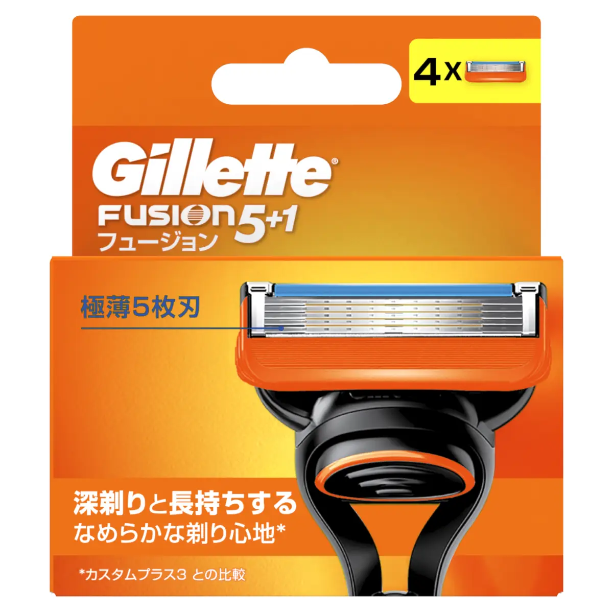 Gillette Fusion Manual Blades 4pcs