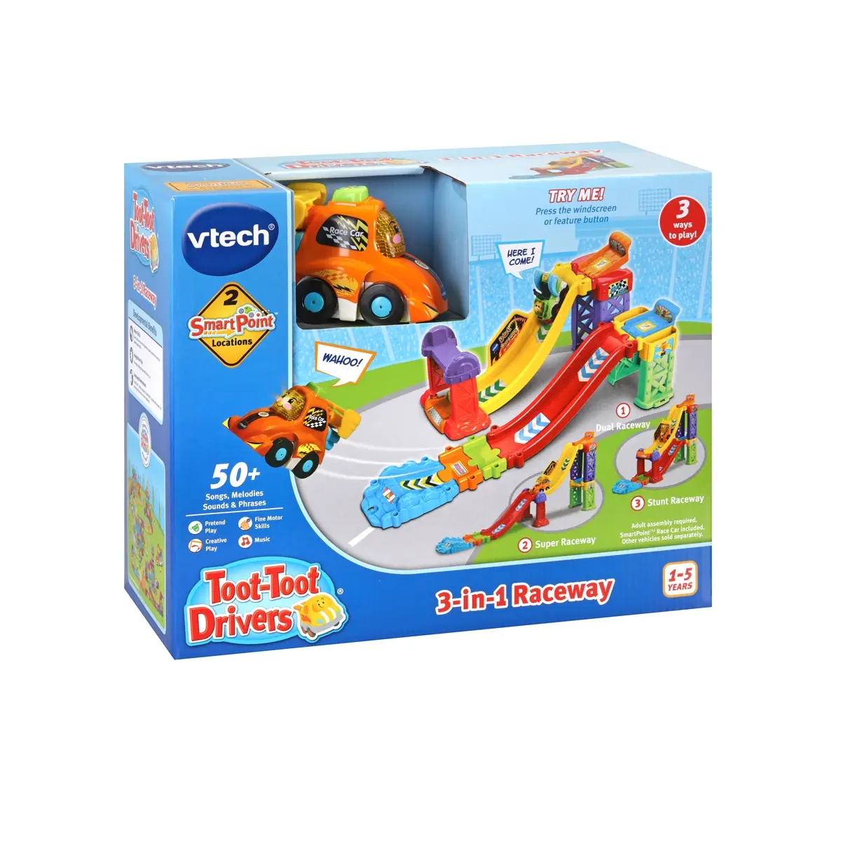 Vtech Toot-Toot Drivers^R 3-In-1 Raceway (Home Delivery Only)