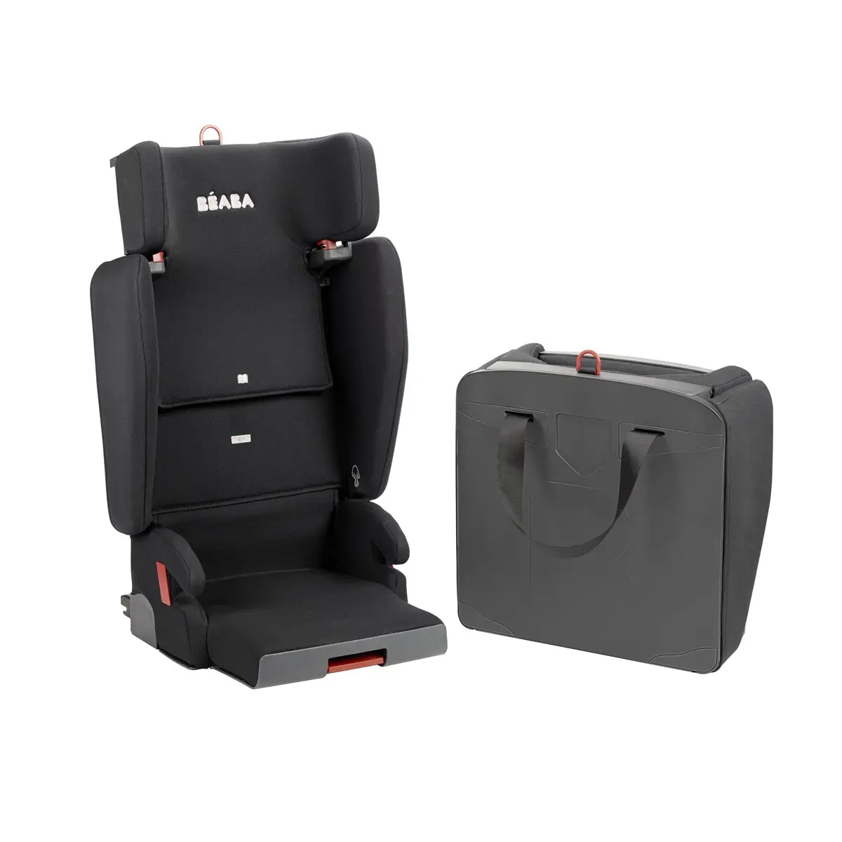 Beaba Purseat'Fix Group 2&3 Foldable Child Car Seat - V1 Isofix Black (Home Delivery Only)