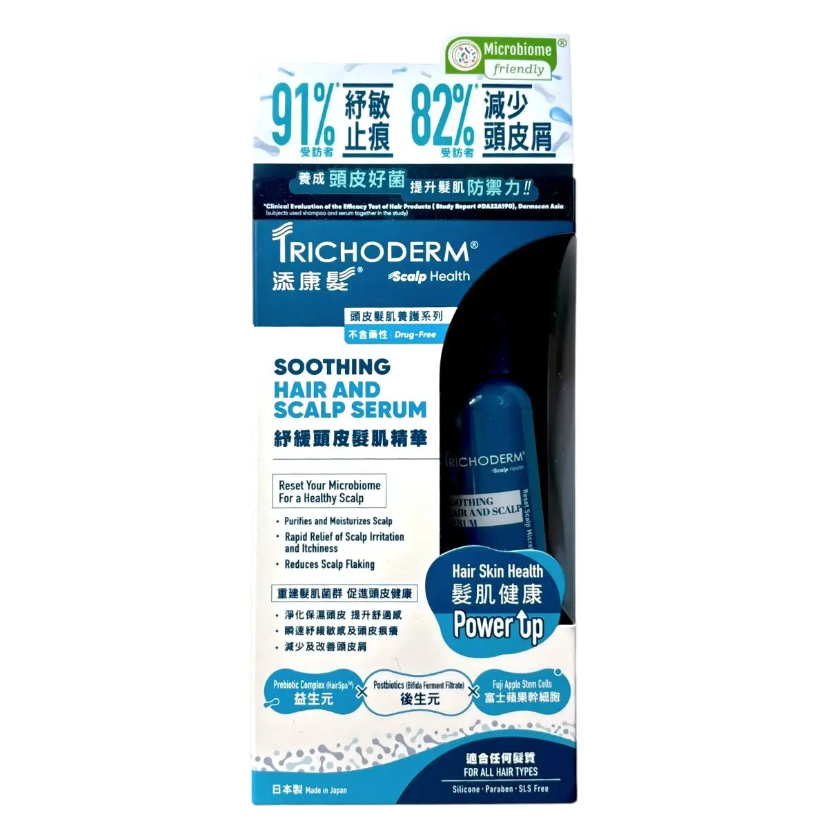 Trichoderm Scalp Health Soothing Hair and Scalp Serum (Drug Free) 60ml