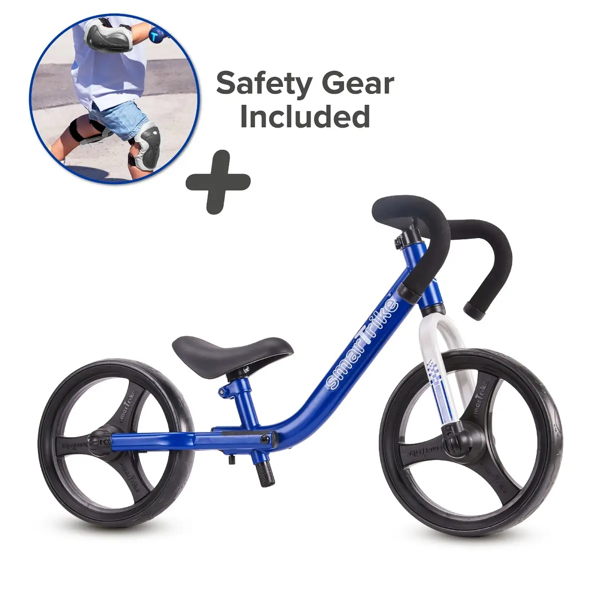 SmarTrike-Folding Balance Bike With Safety Gear (Home Delivery Only)