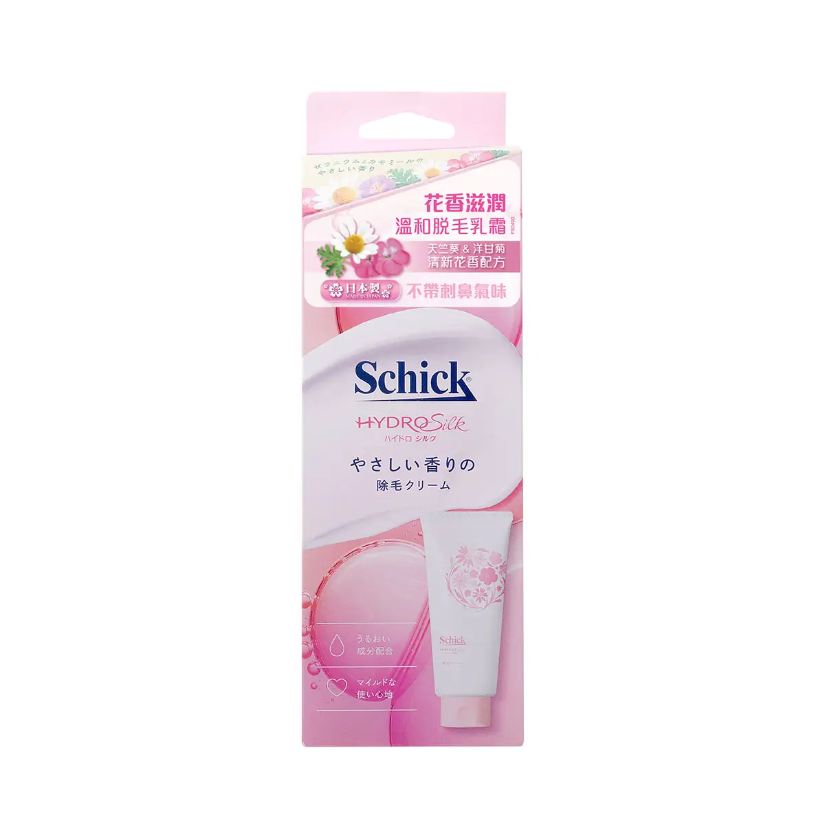 Schick Hydro Silk Floral Scent Moisturising Depilatory Cream 150g