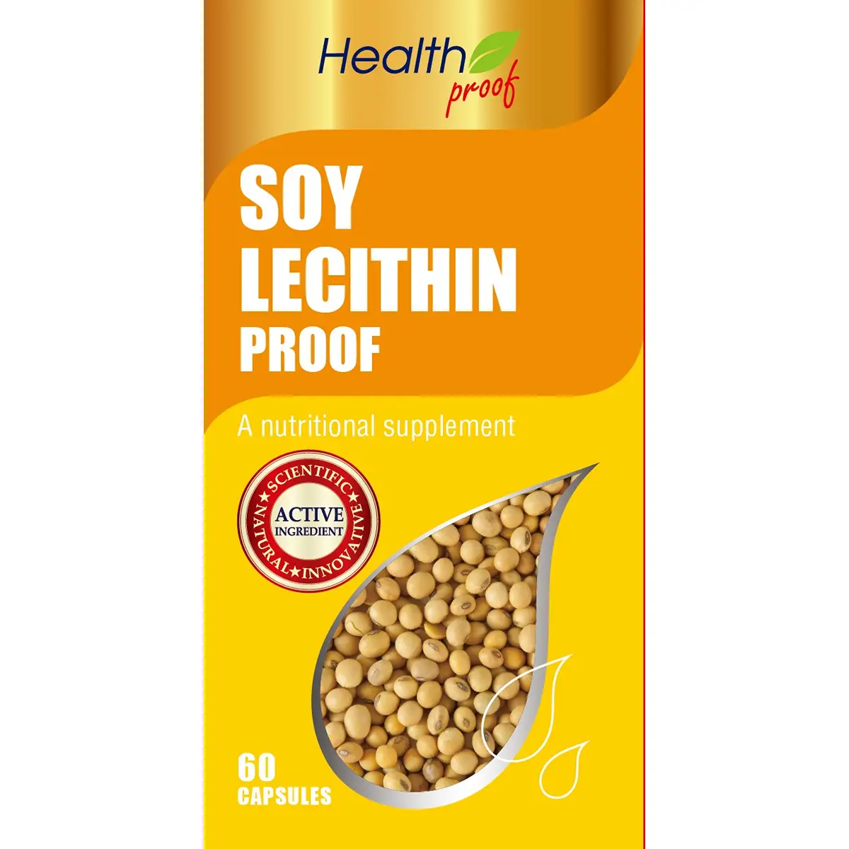 Health Proof Soy Lecithin Proof 60 Capsules