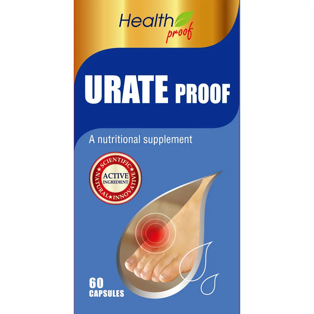 Health Proof Urate Proof 60 Capsules