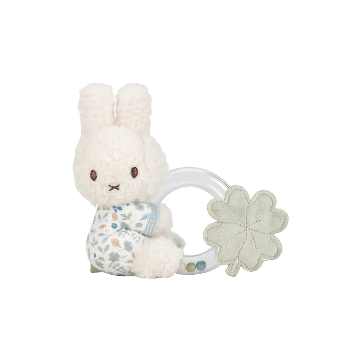 Tiamo Collection Miffy Rattle Ring (Lucky Leaves) 1pc