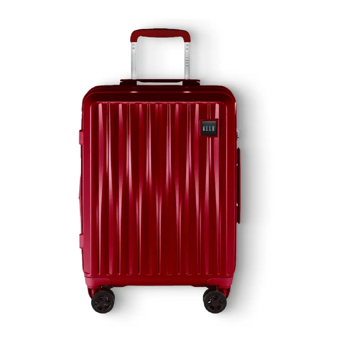 Elle 29”Hardcase Zipper luggage(Red/Black)(Random Delivery) 1pc (Home Delivery Only)