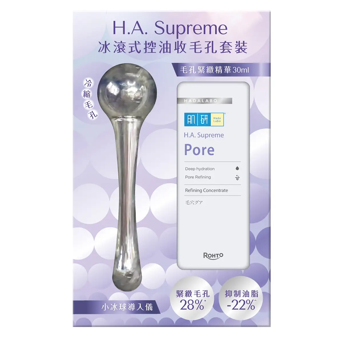 Hada Labo H.A. Supreme Pore Refining Bonus Pack 1 Box