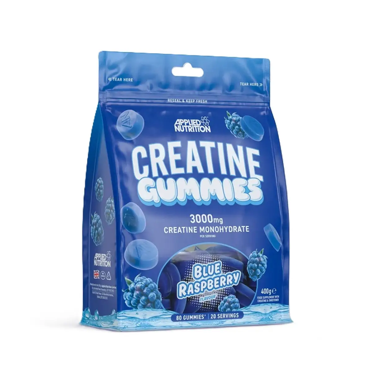 Applied Nutrition Creatine Gummies (Blue Raspberry) 400g
