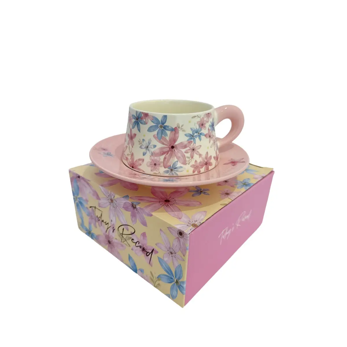 Dettol Floral Ceramic Cup Set 1pc