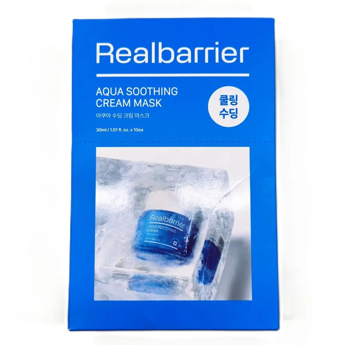Real Barrier麗歐蓓莉水凝舒緩乳霜面膜 10片