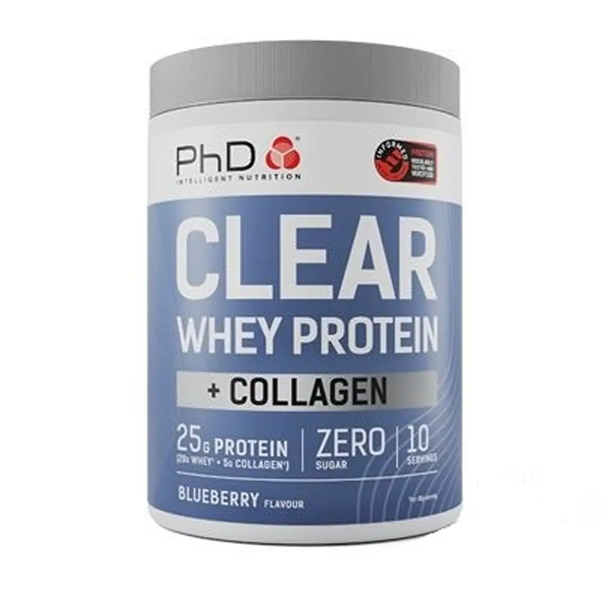 PhD Clear Whey Protein + Collegen Blueberry 300g