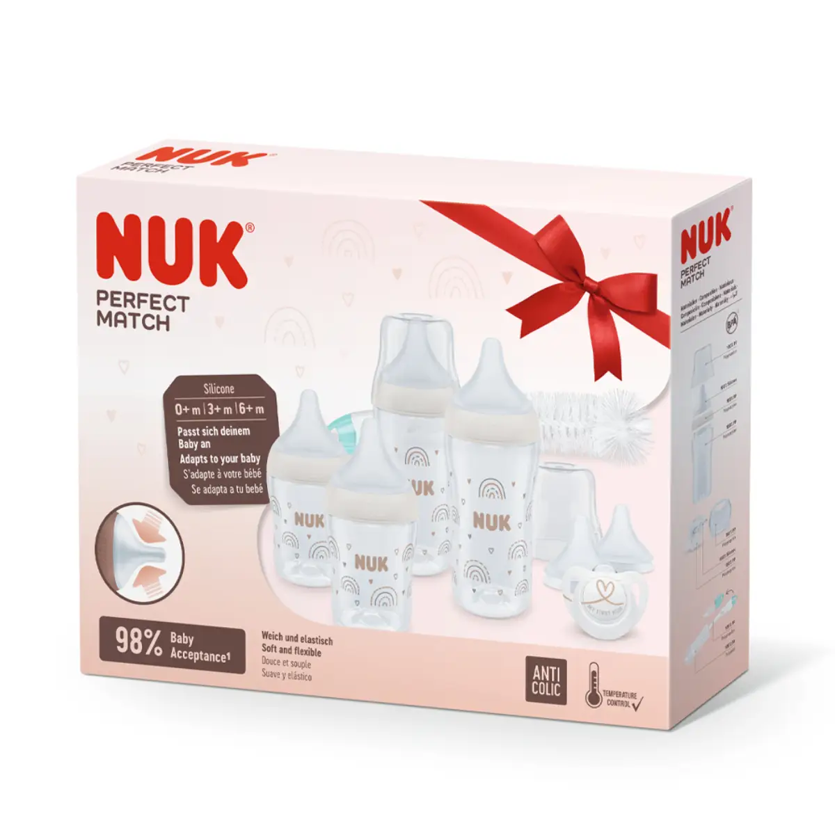 NUK Perfect Match Bottle Set 1 Set