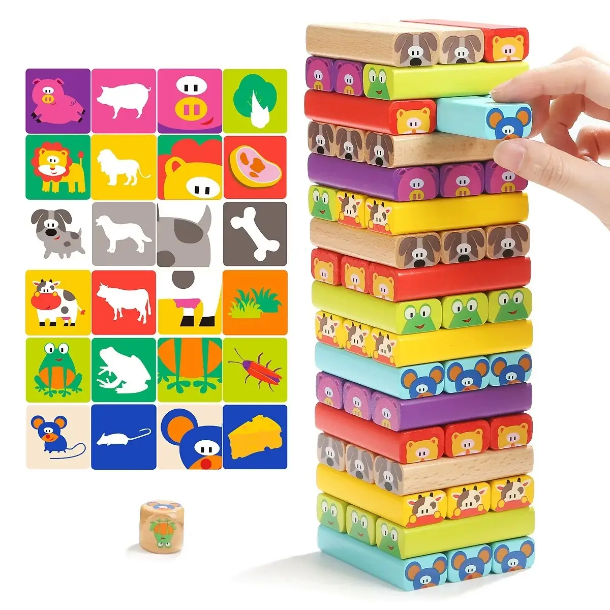 Topbright Animal Stacking Tower Game 1pc (Home Delivery Only)