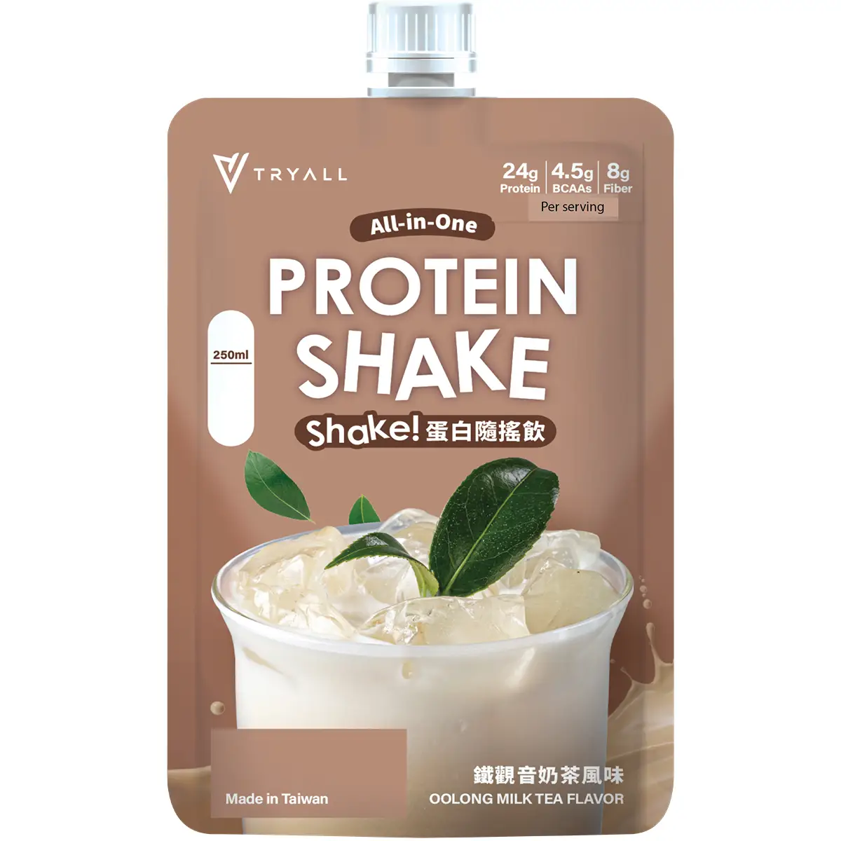 Tryall Protein Shake (Oolong Milk Tea Flavour) 45g