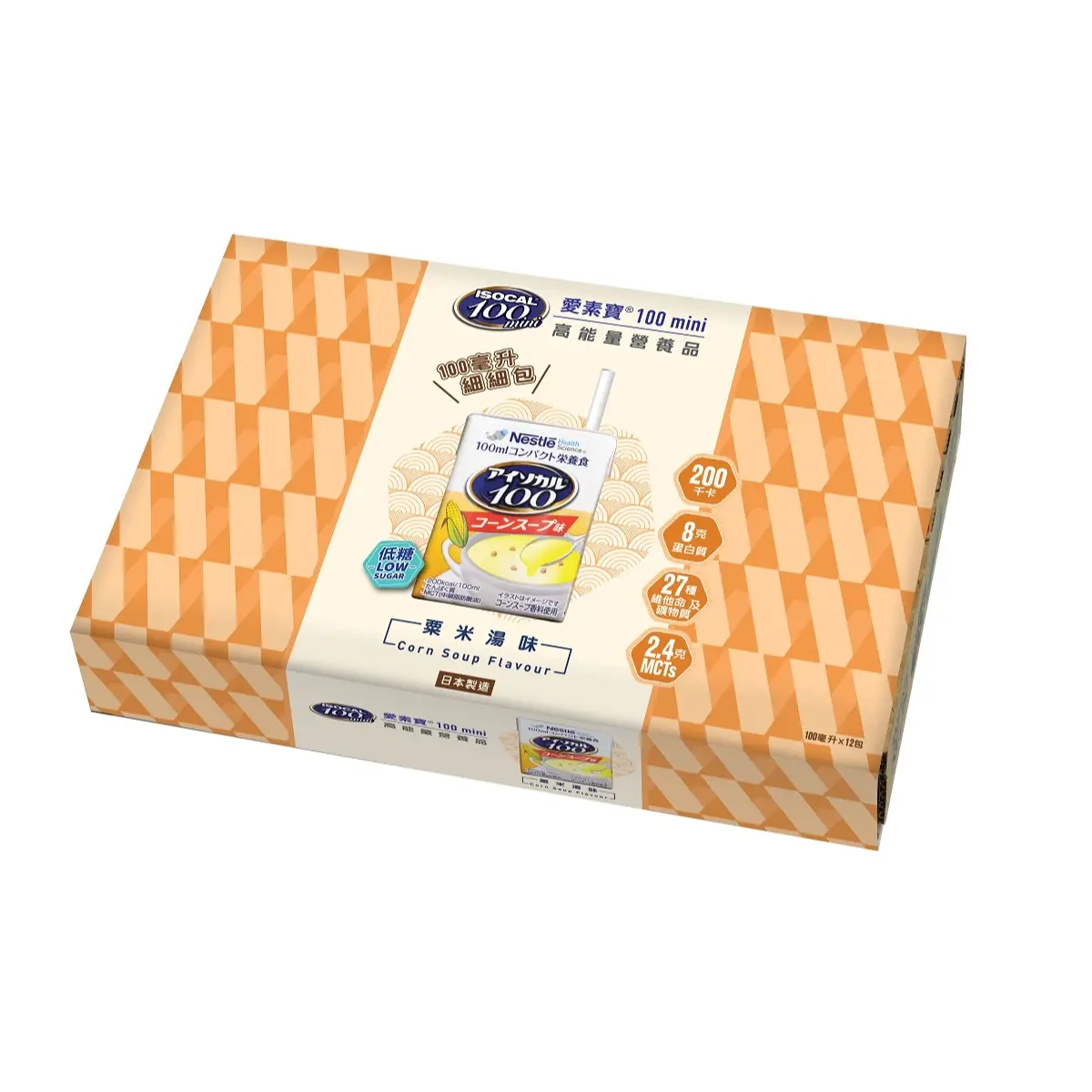 Isocal 100 Mini Corn Soup 100ml x 12pcs (Full Case)