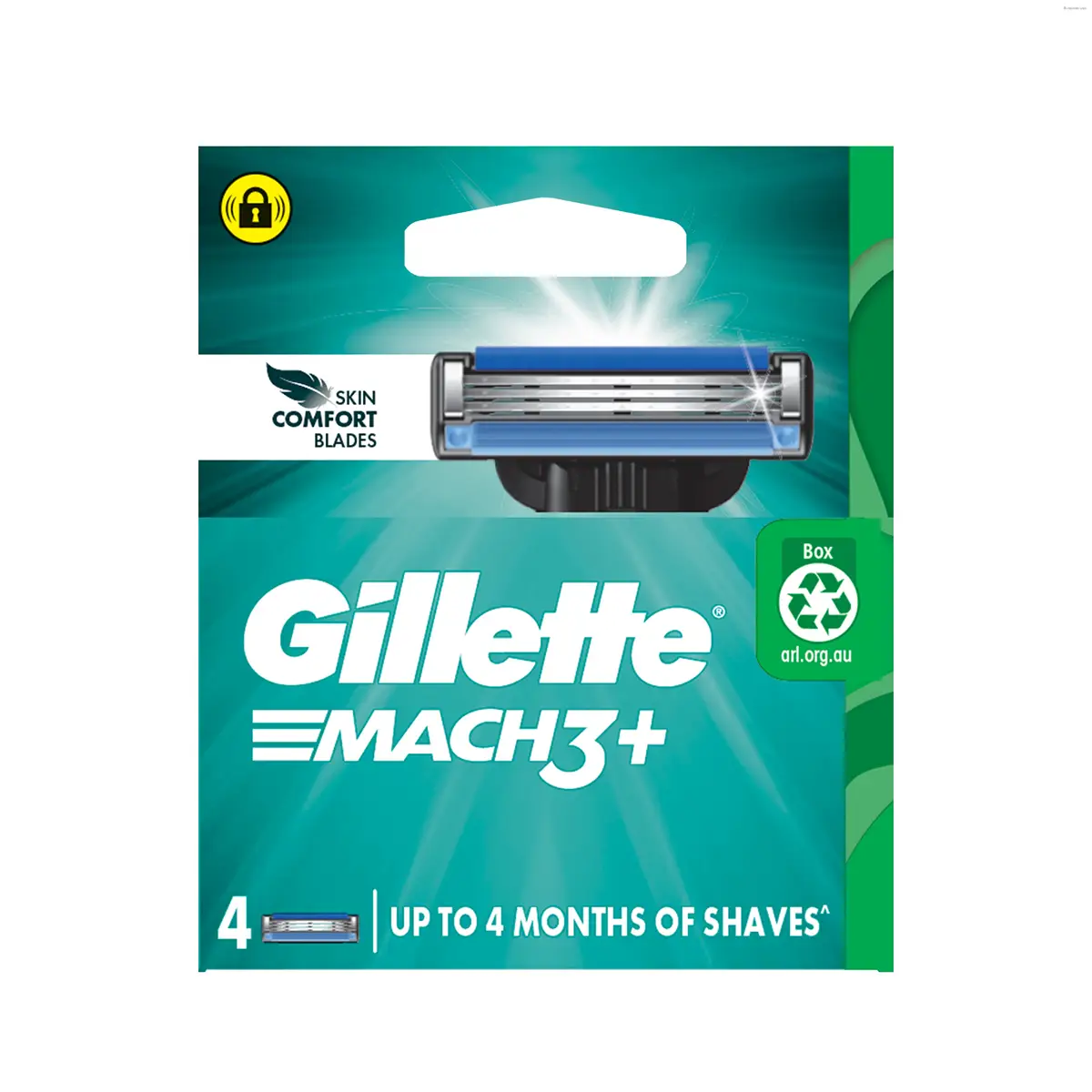 Gillette Mach3 Blades 4pcs