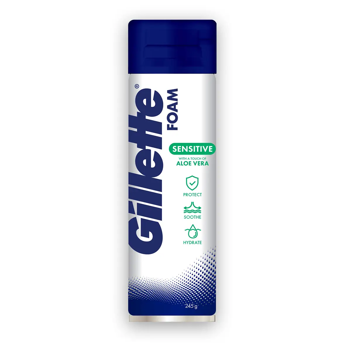 Gillette Sensitive Foamy (Aloe) 245g