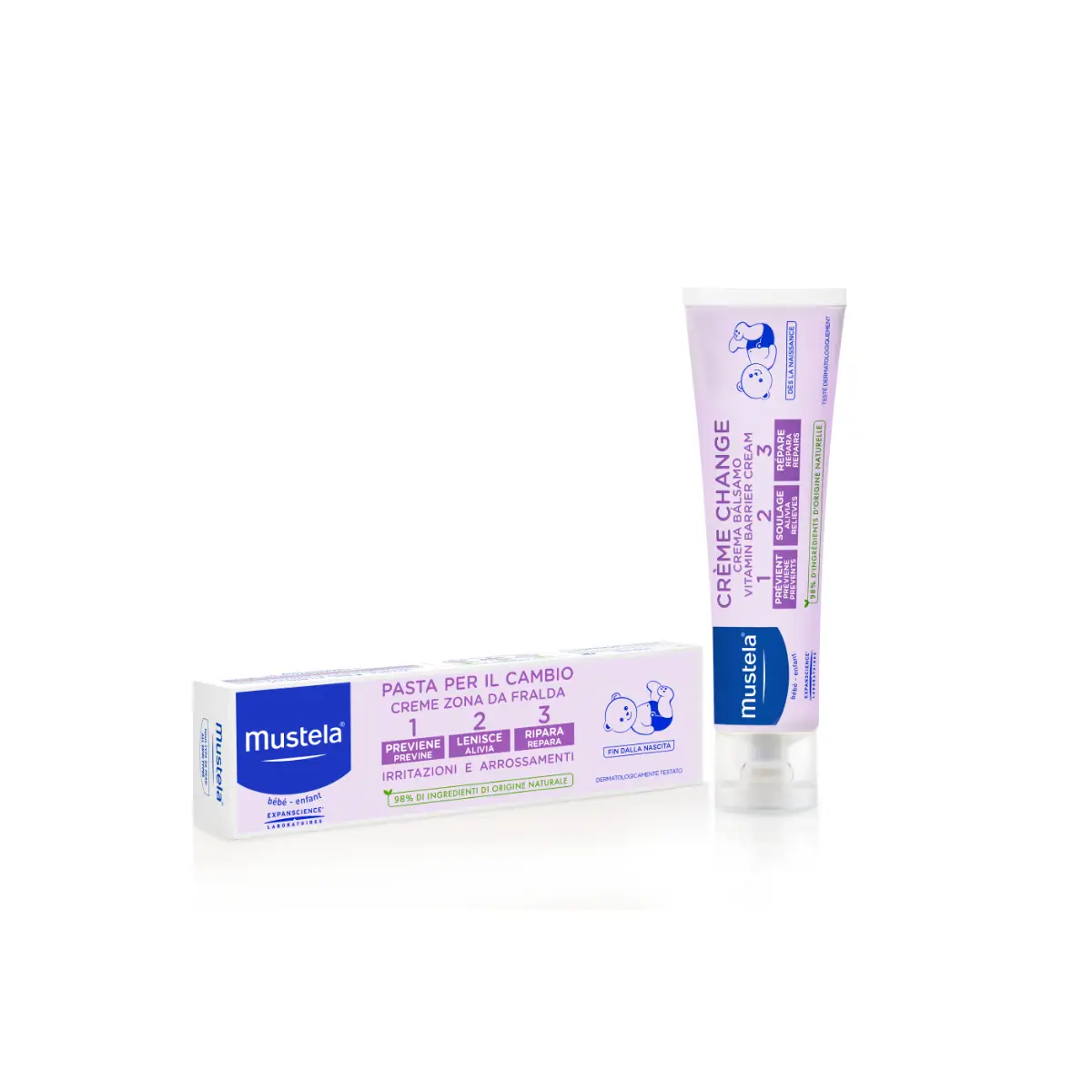 Mustela Vitamin Barrier Cream 123 150ml