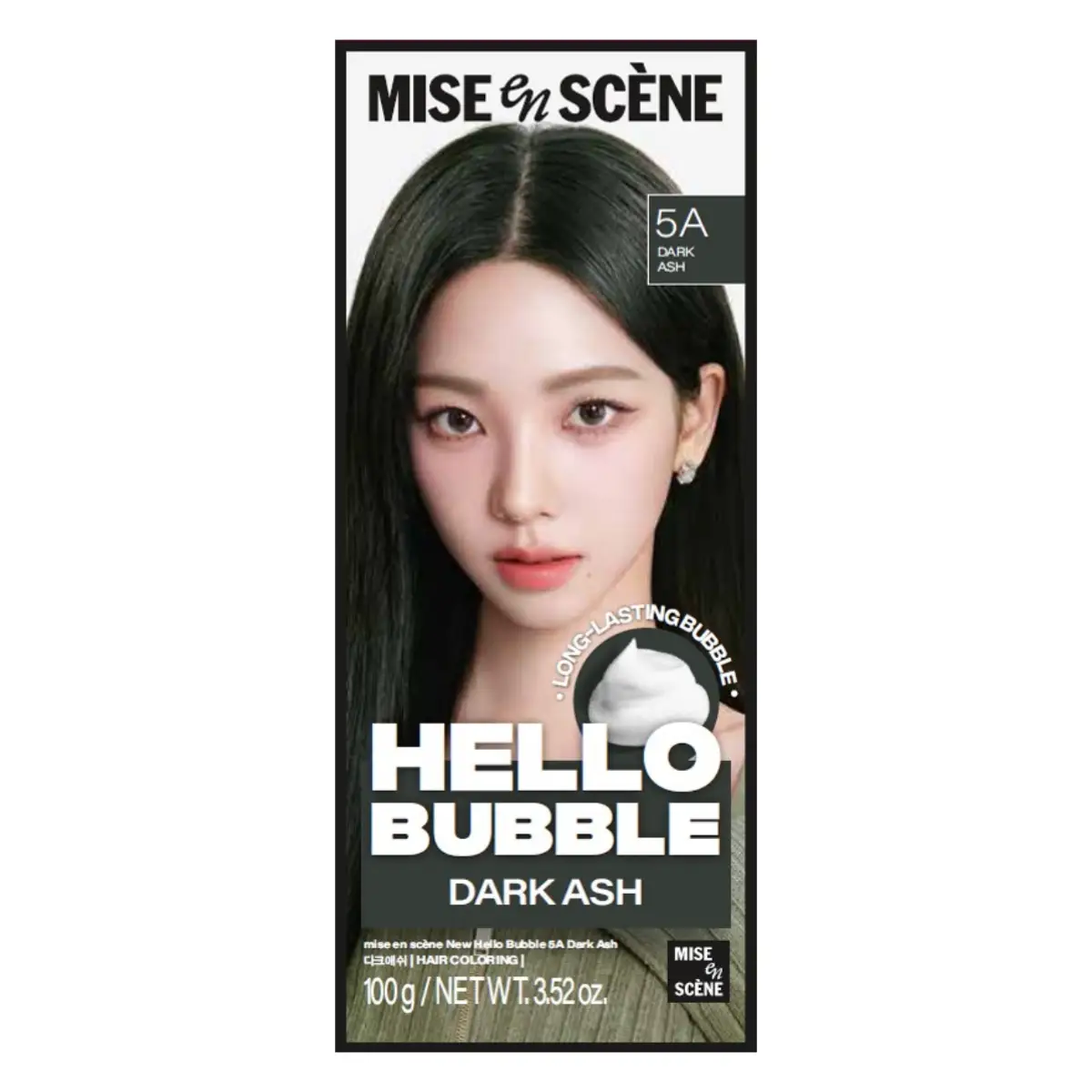 HELLO BUBBLE 泡泡染髮劑5A