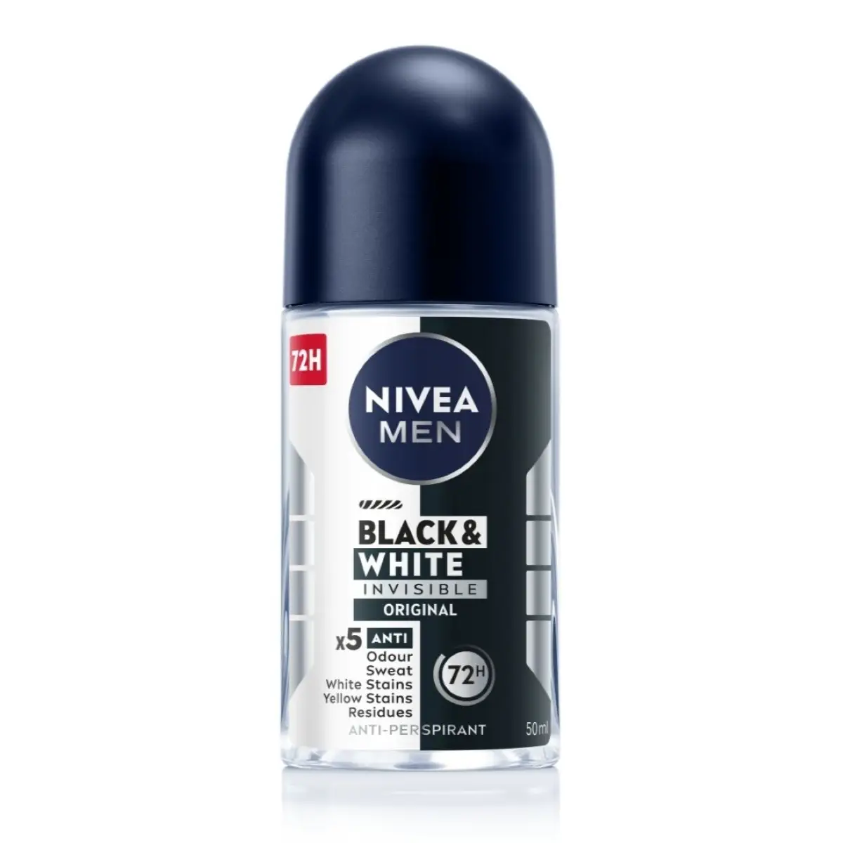 Nivea Black & White Invisible Power Roll-on 50ml