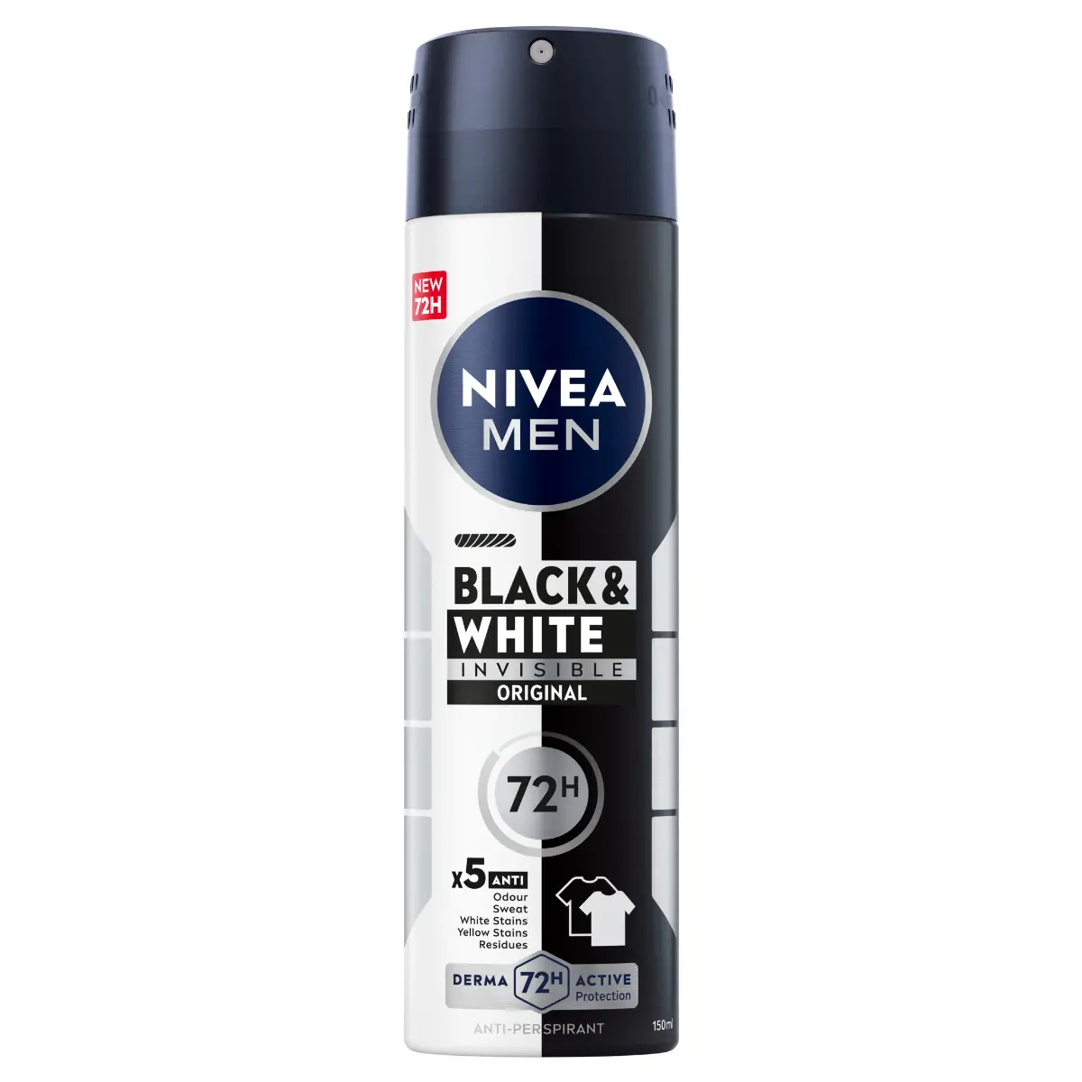 Nivea Black & White Invisible Power Spray 150ml