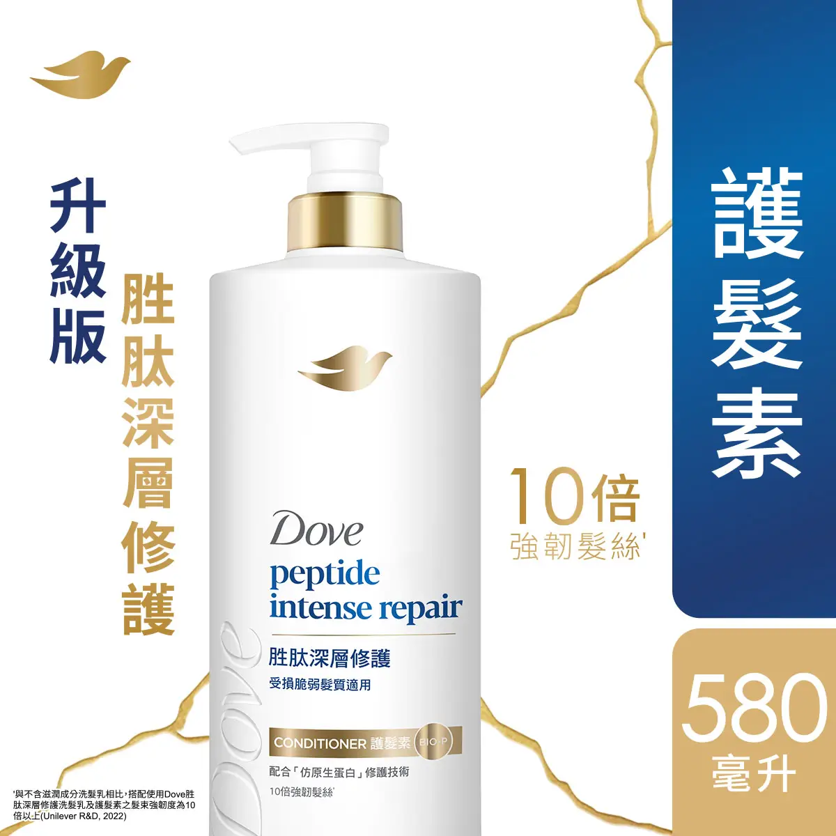 Dove Peptide Intense Repair Conditioner 580ml