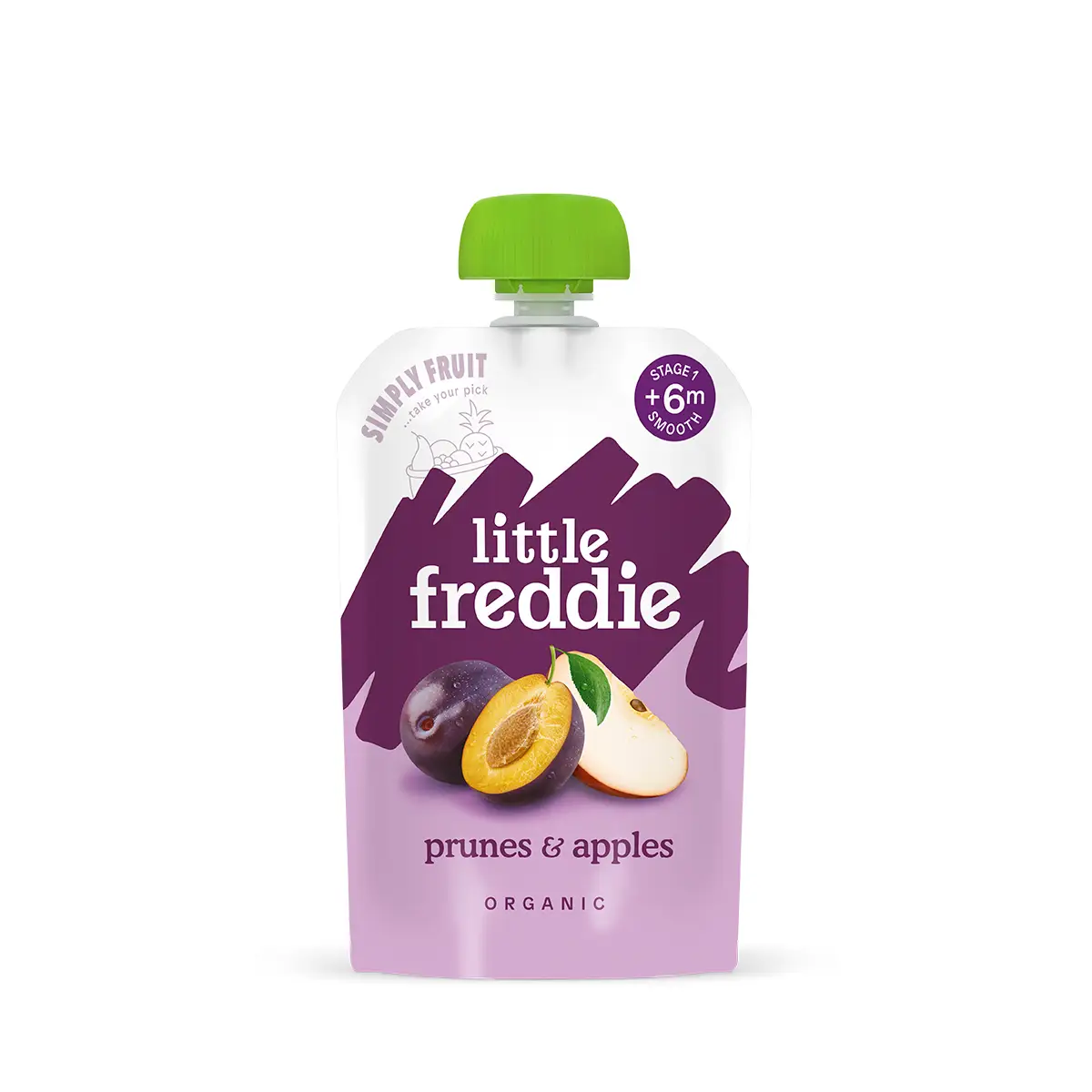 Little Freddie Organic Balanced Prunes&Apples 100g