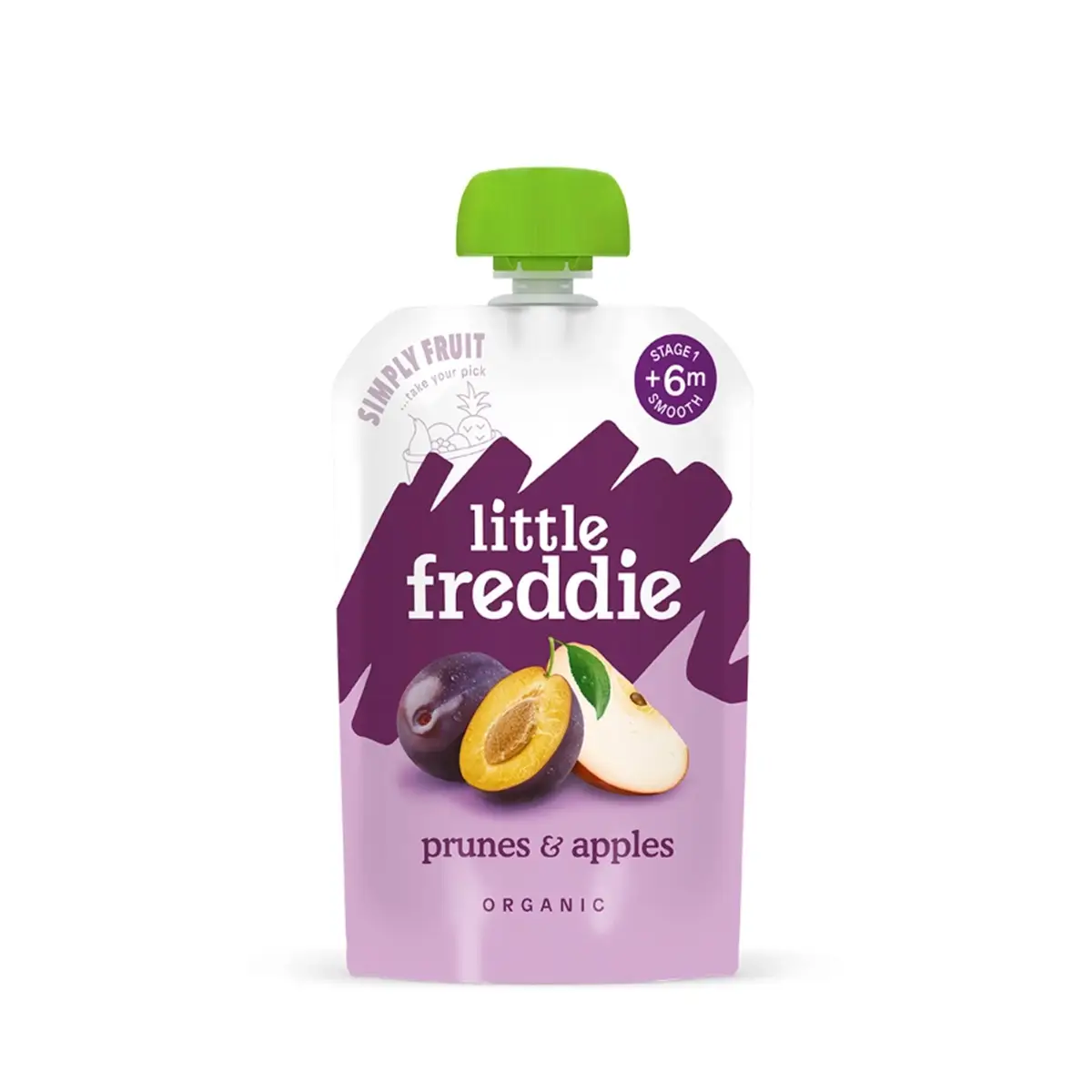 Little Freddie Organic Balanced Prunes & Apples 100g