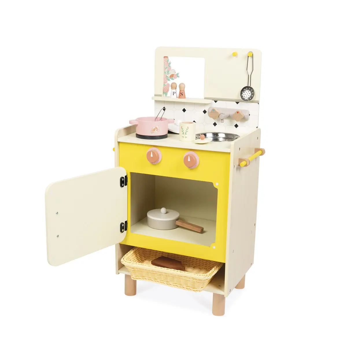 Janod Shiny Grandma Wooden Kitchen (Home Delivery Only)
