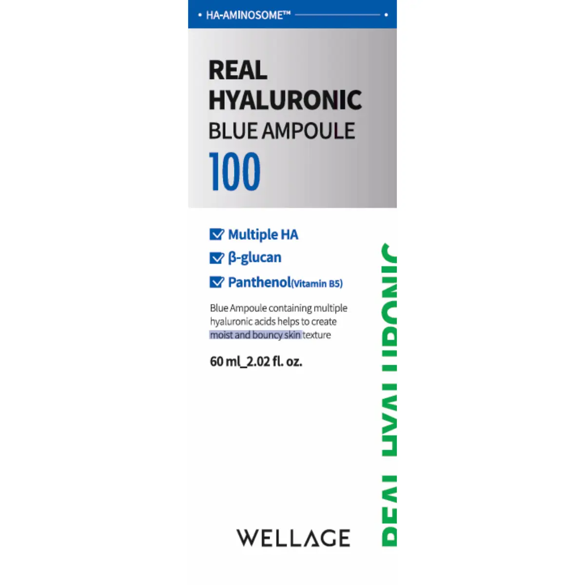 Wellage Real Hyaluronic Blue Ampoule 60ml