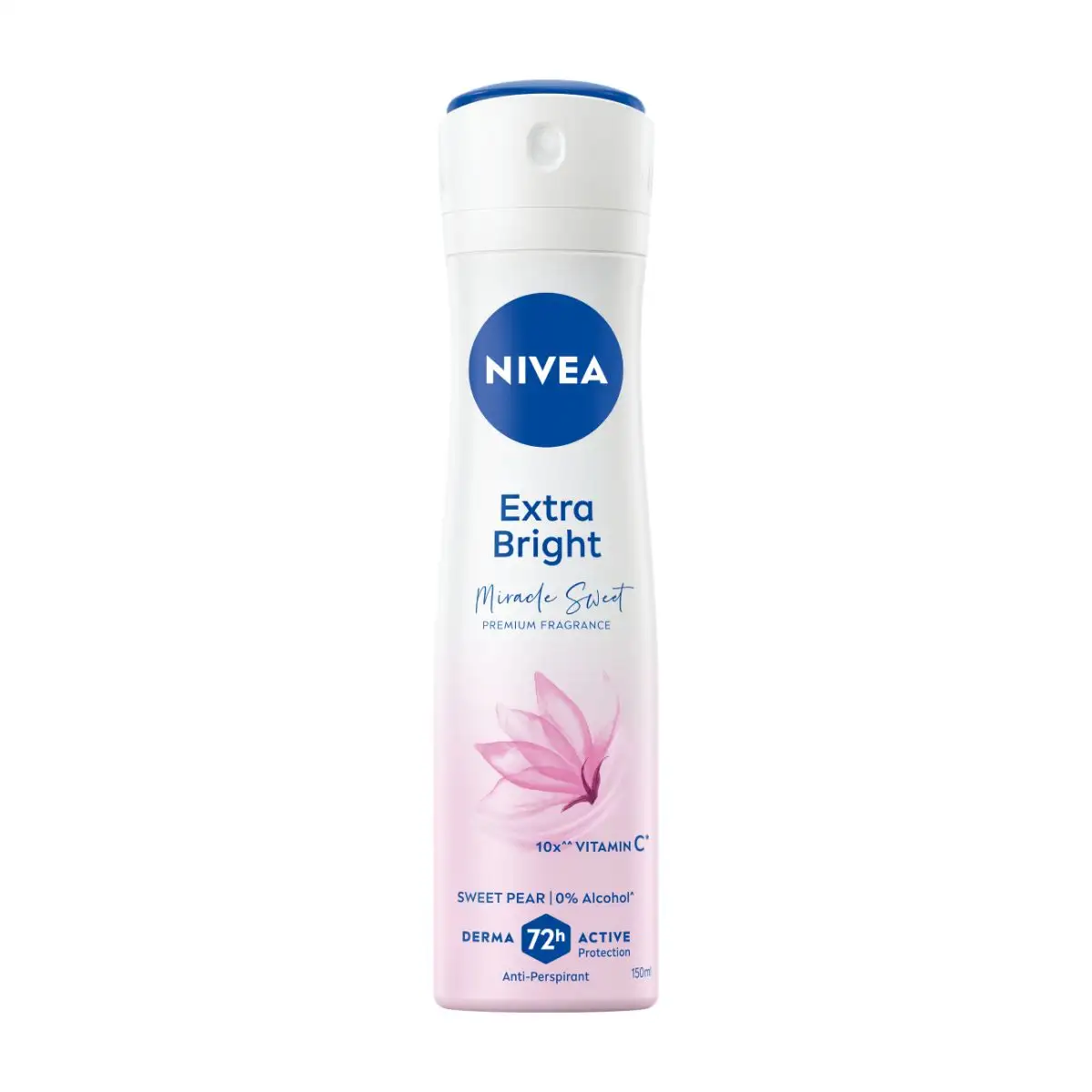 Nivea Extra Bright Miracle Sweet Premium Fragrance Spray 150ml