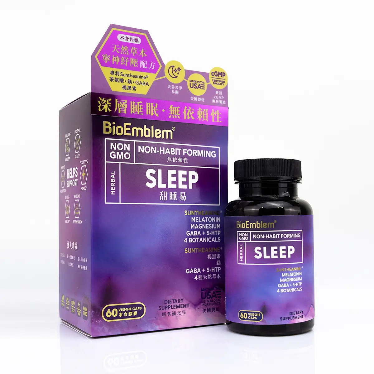 BioEmblem Sleep 60 Capsules