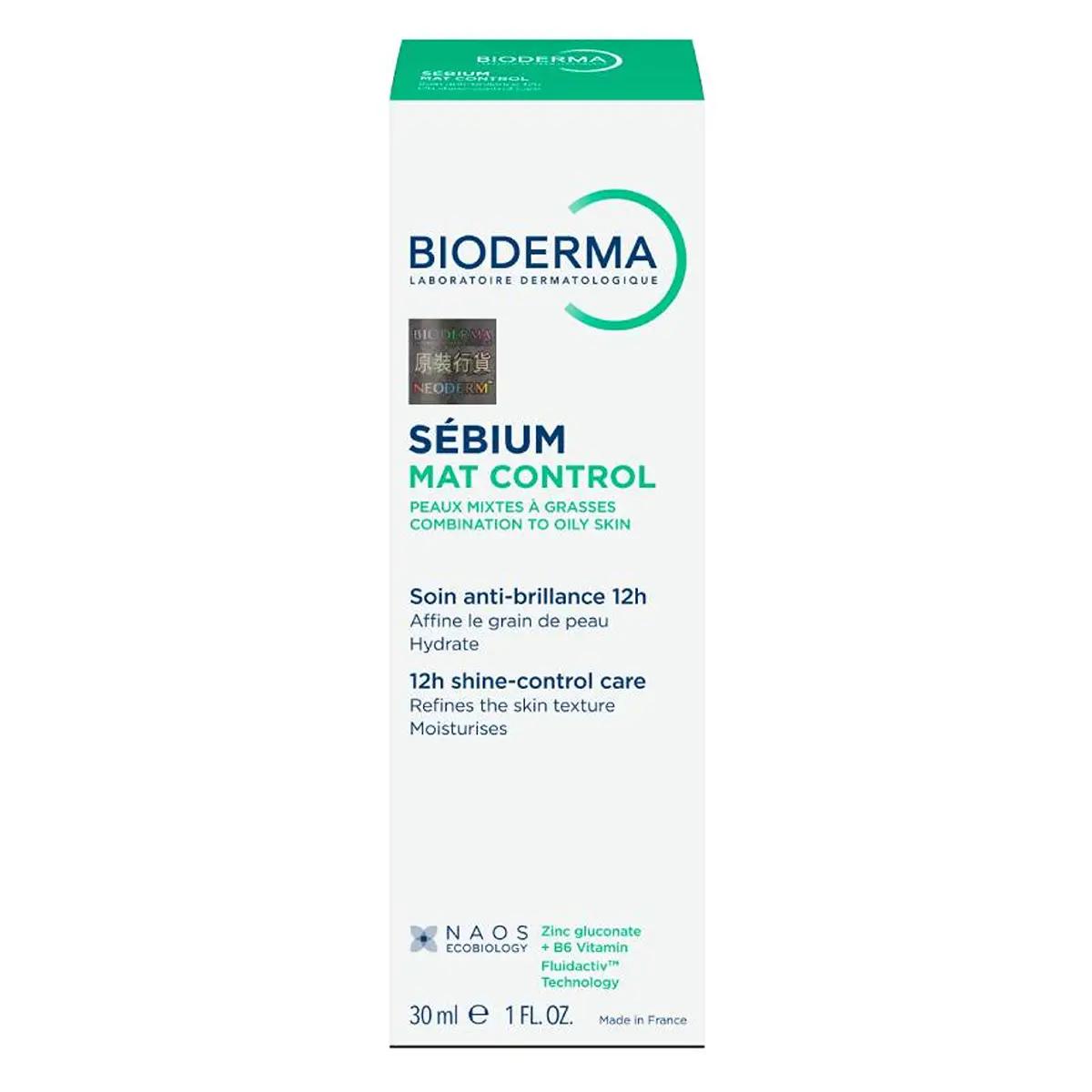 Bioderma啞緻控油面霜 30毫升