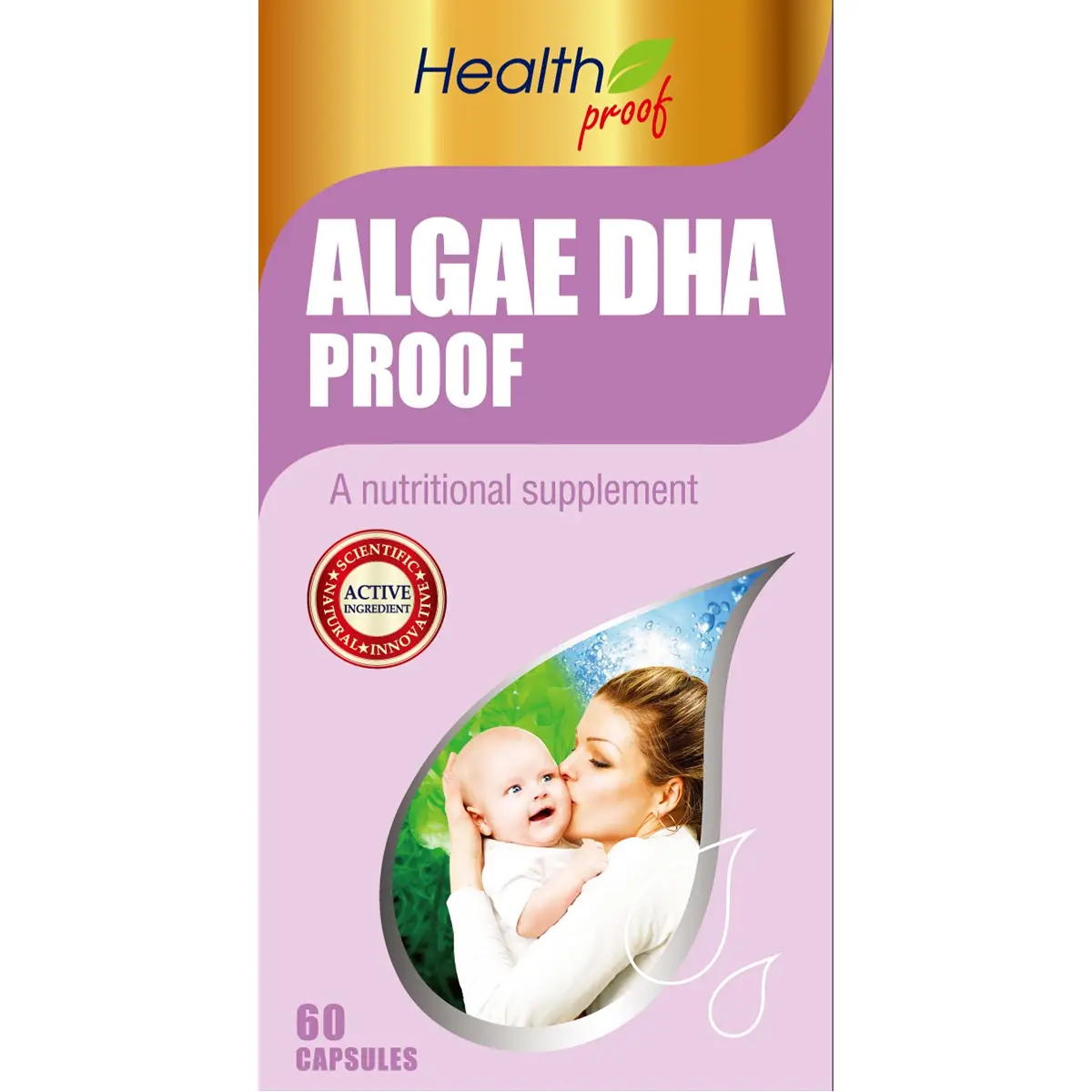 Health Proof Algae DHA Proof 60 Capsules
