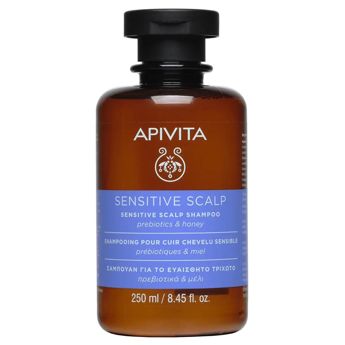 APIVITA Sensitive Scalp Shampoo with Prebiotics & Honey 250ml