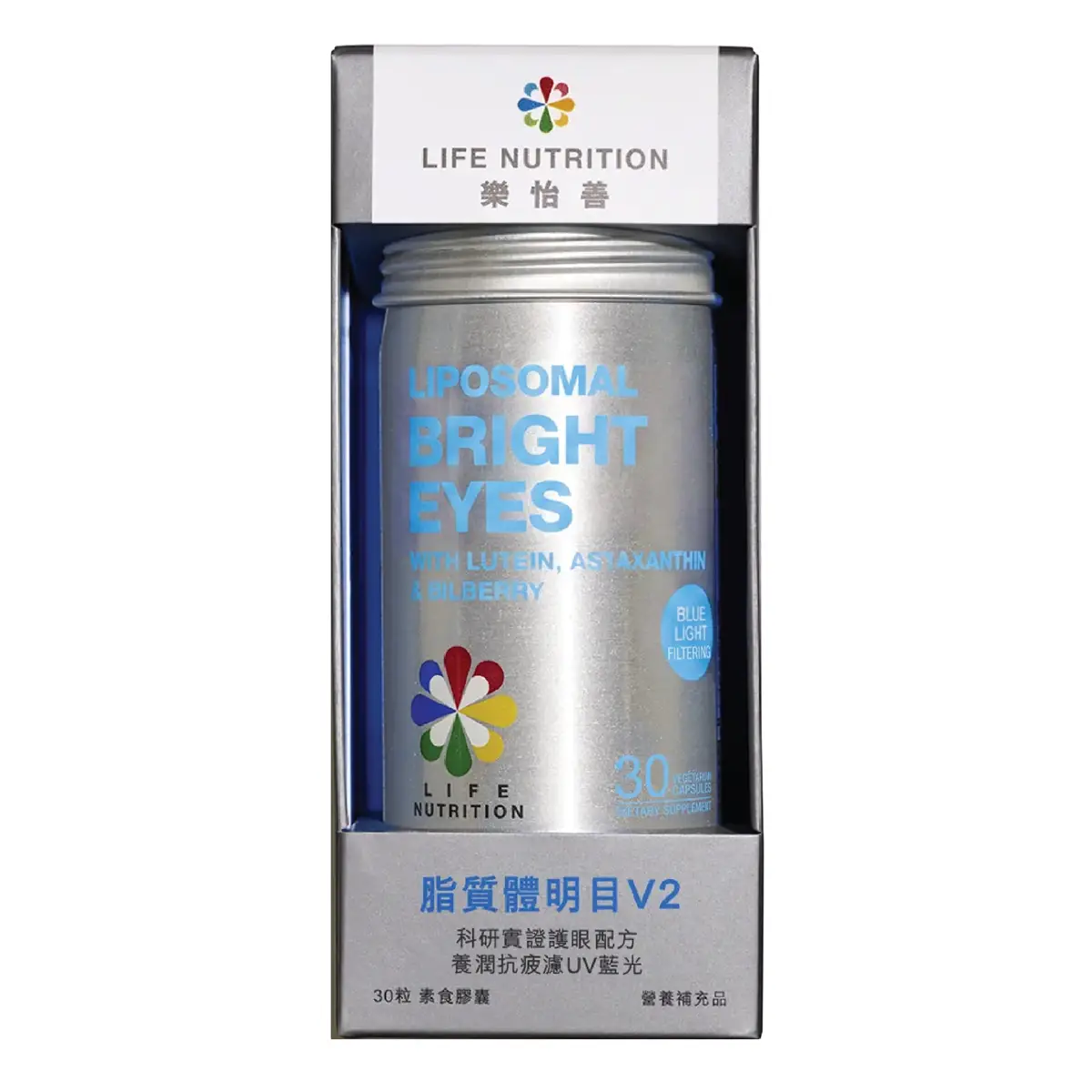 Life Nutrition樂怡善脂質體明目V2 30粒