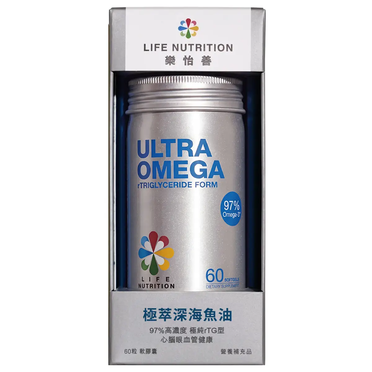 Life Nutrition樂怡善極萃深海魚油 60粒