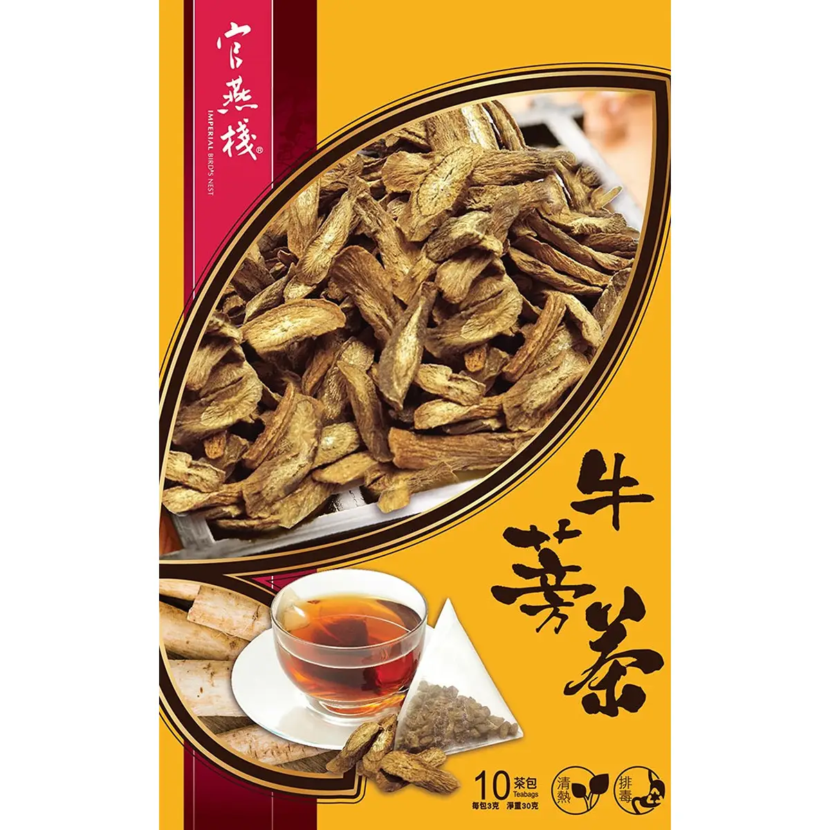 Imperial Bird's Nest Life-Concept Burdock Tea 10 Bags