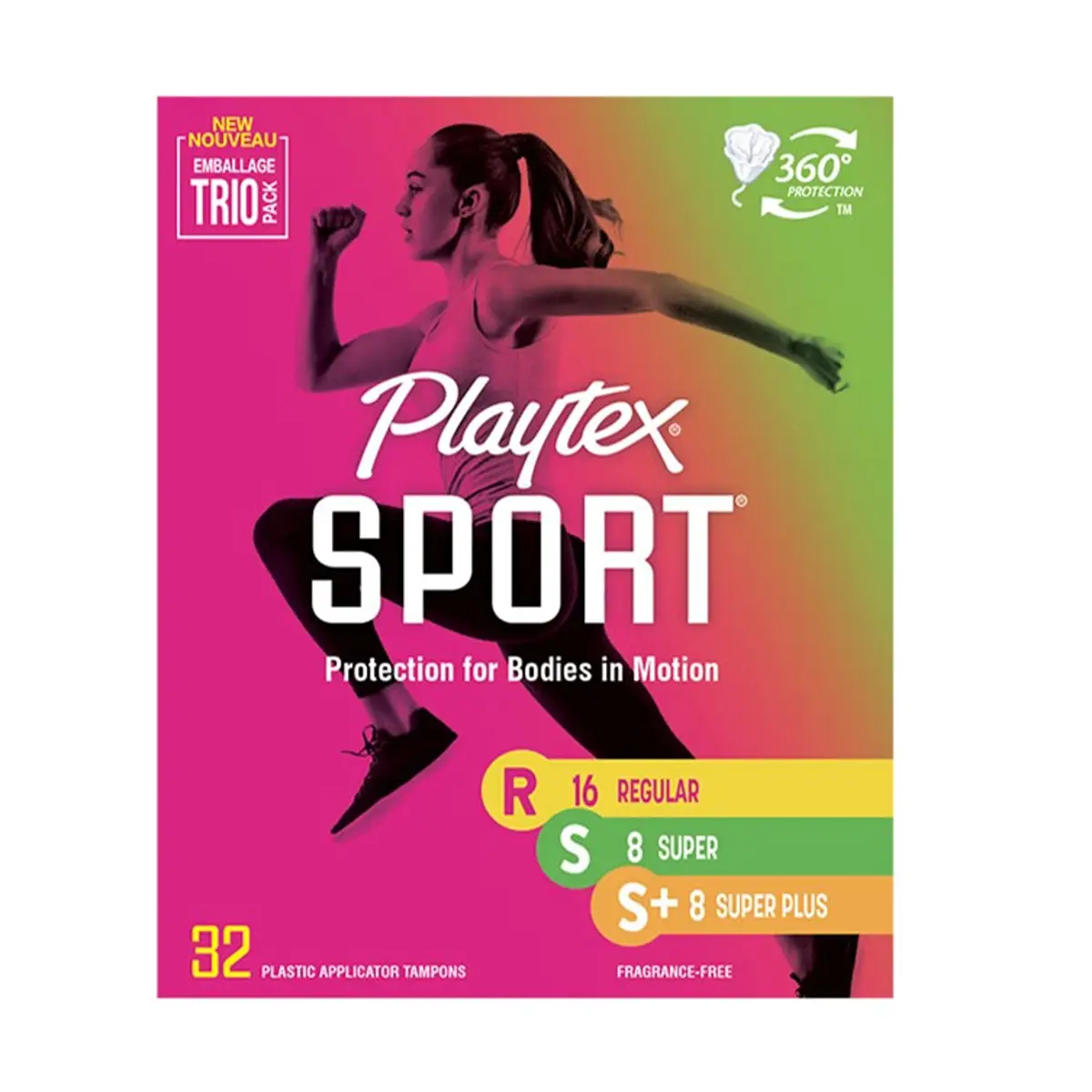 Playtex Sport Tampon (Multiple) 32pcs