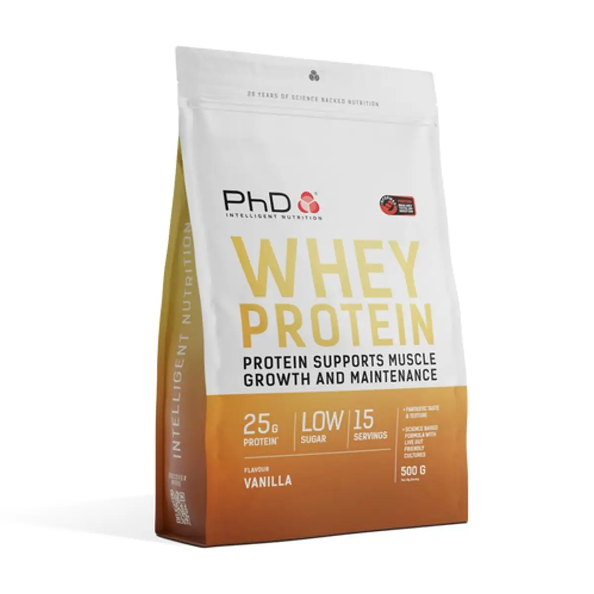 PhD Whey Protein Powder (Vanilla Flavor) 500g