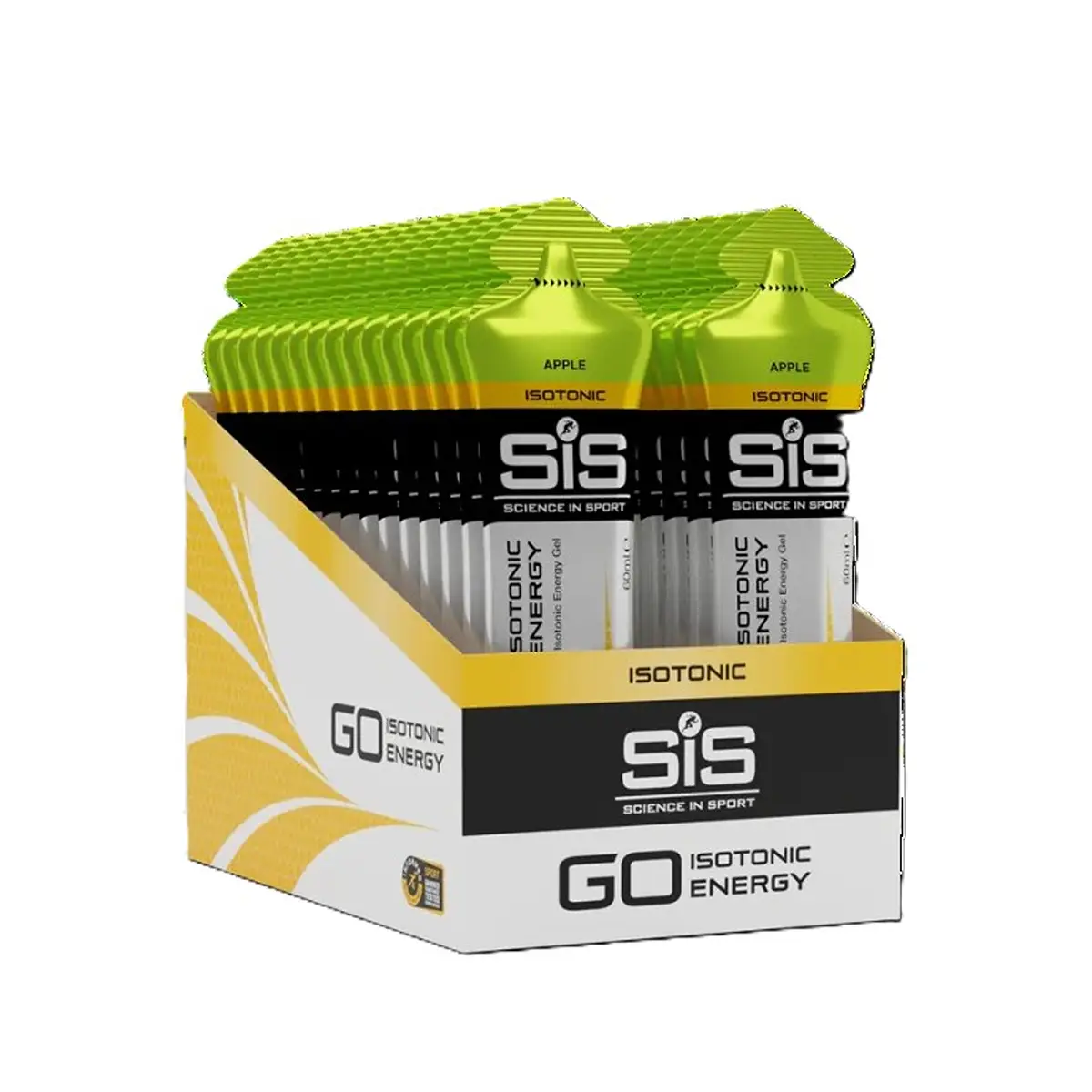 SIS Go Isotonic Energy Gel (Apple) 60ml x 30pcs