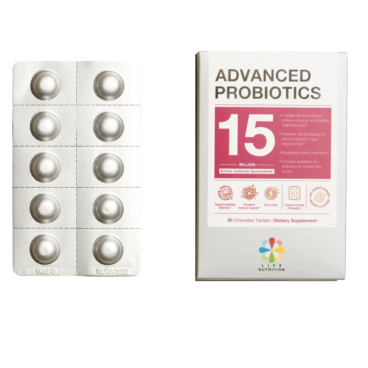 Life Nutrition樂怡善全效益生菌 30粒