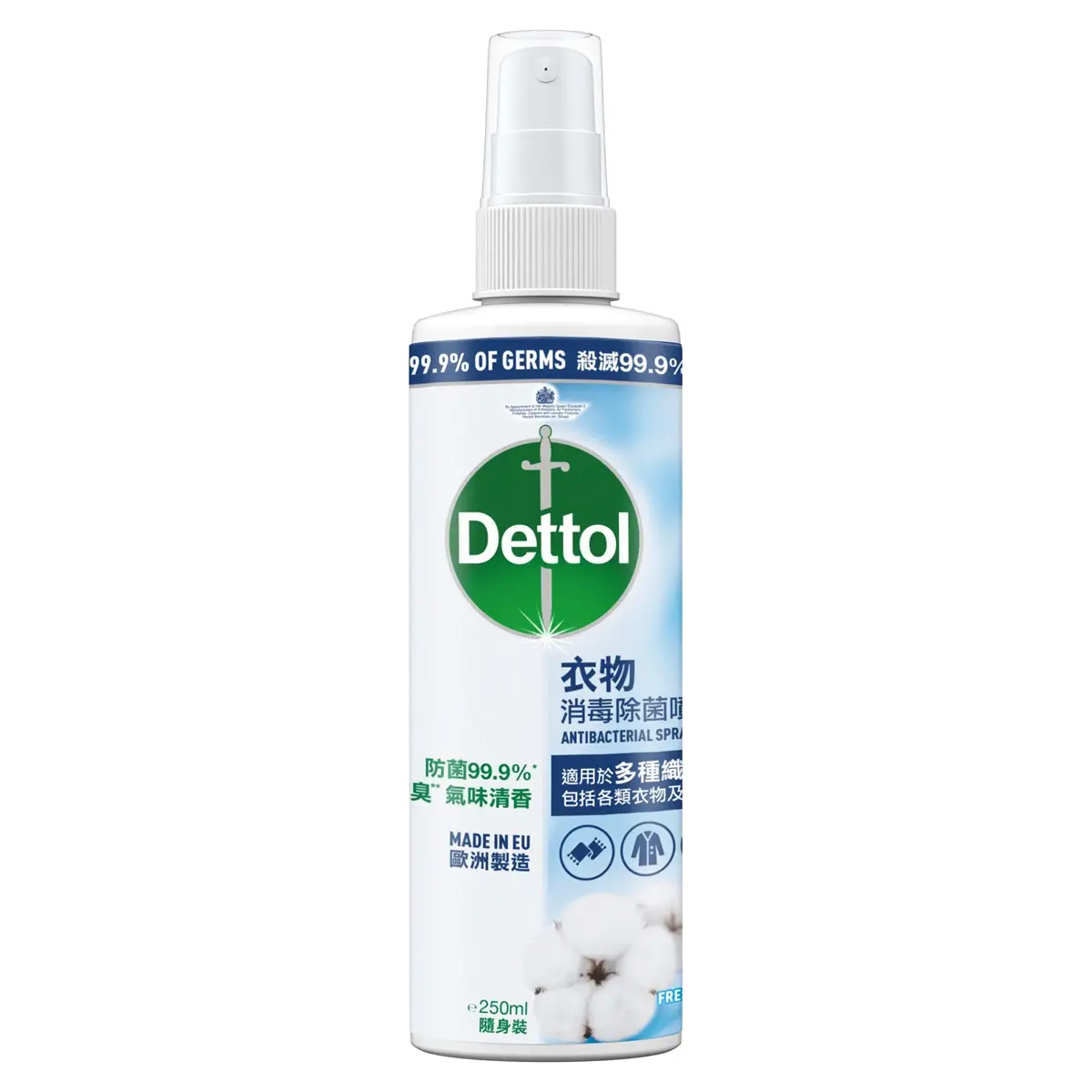Dettol Spray & Wear 250ml