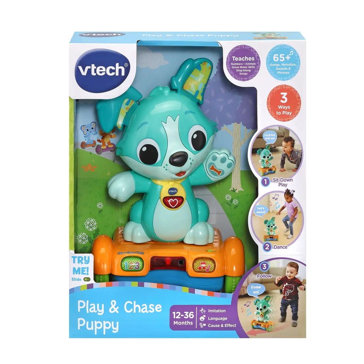 Vtech Play & Chase Puppy (Home Delivery Only)