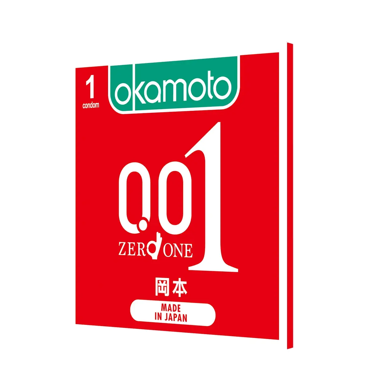 Okamoto 0.01 PU Condom 1pc
