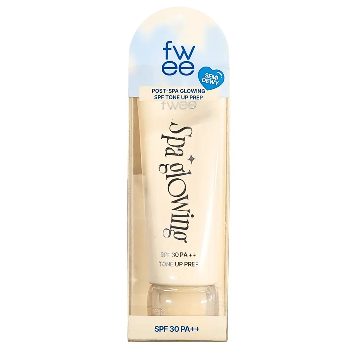 fwee Post Spa Glowing SPF Tone Up Prep SPF 30 PA++ (#01 Semi Dewy) 35g