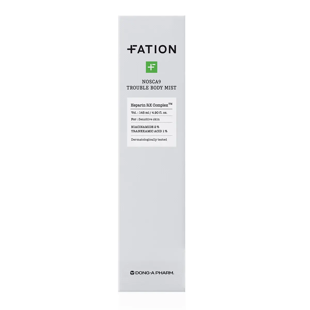 FATION梵蒂愛諾素卡淨痘保濕身體噴霧 145毫升