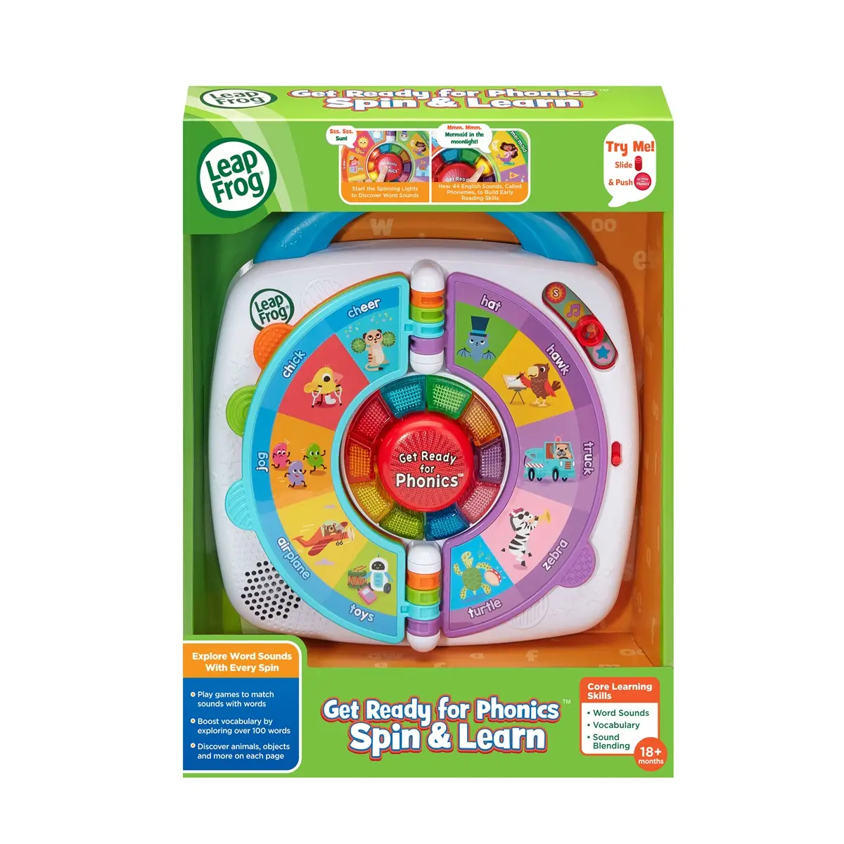 Leapfrog Get Ready For Phonics Spin & Learn (Home Delivery Only)