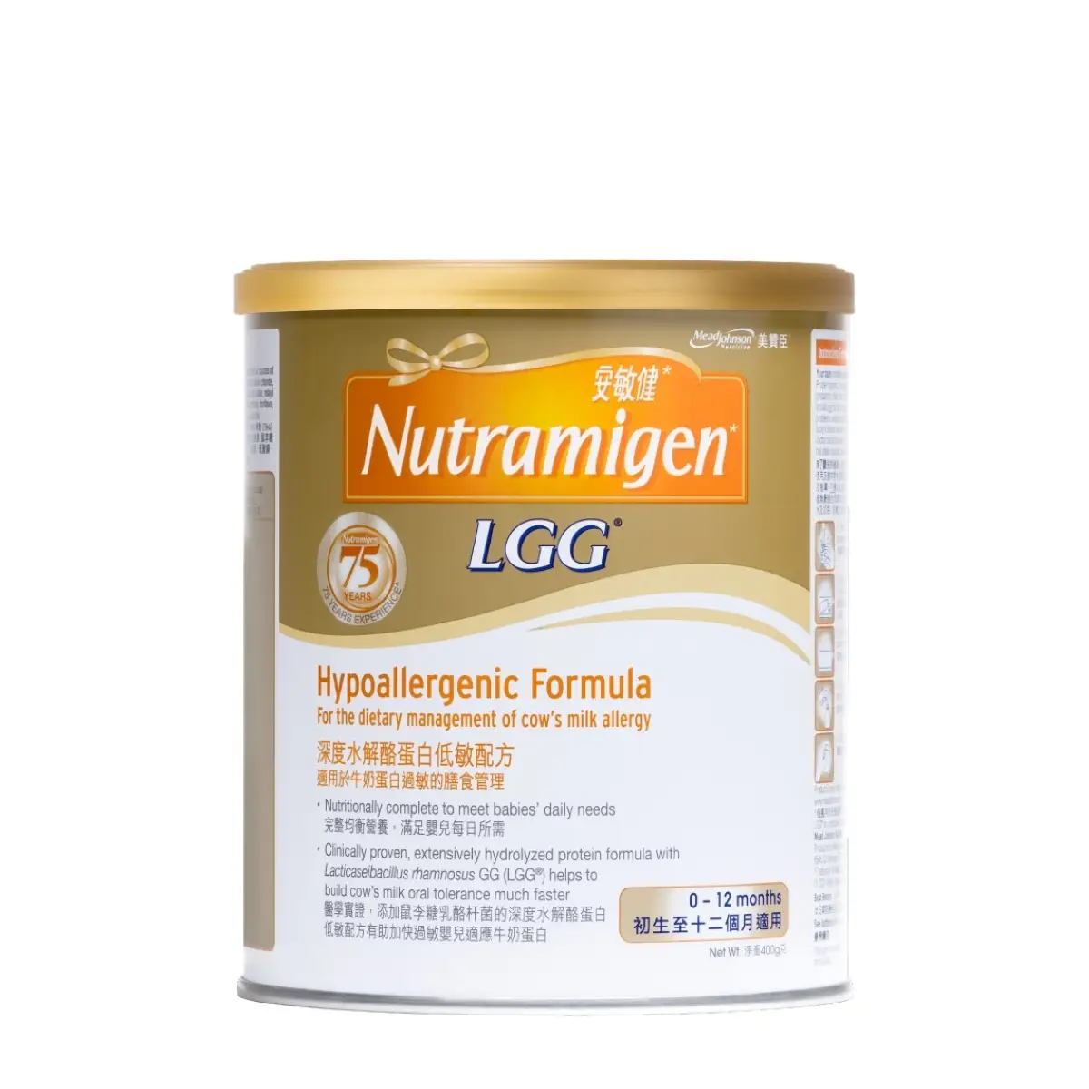 Mead Johnson Nutramigen LGG Hypoallergenic Formula 400g