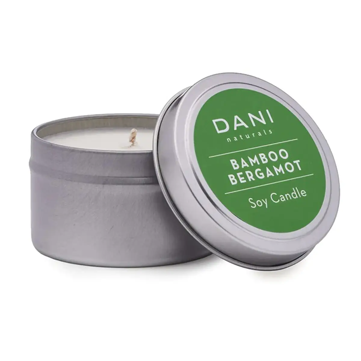 DANI Naturals Bamboo Bergamot Candle Tin 6oz